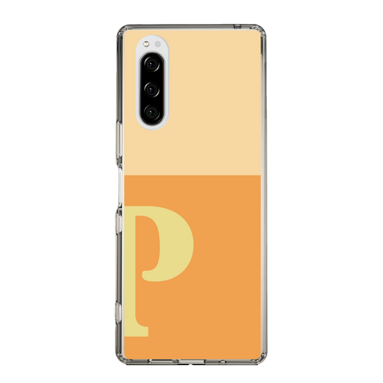 Slim Protection Case［ Original - initial two tone - P orange ］