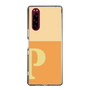 Slim Protection Case［ Original - initial two tone - P orange ］
