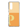 Slim Protection Case［ Original - initial two tone - P orange ］
