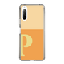 Slim Protection Case［ Original - initial two tone - P orange ］