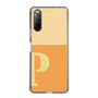 Slim Protection Case［ Original - initial two tone - P orange ］