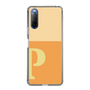 Slim Protection Case［ Original - initial two tone - P orange ］