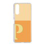 Slim Protection Case［ Original - initial two tone - P orange ］