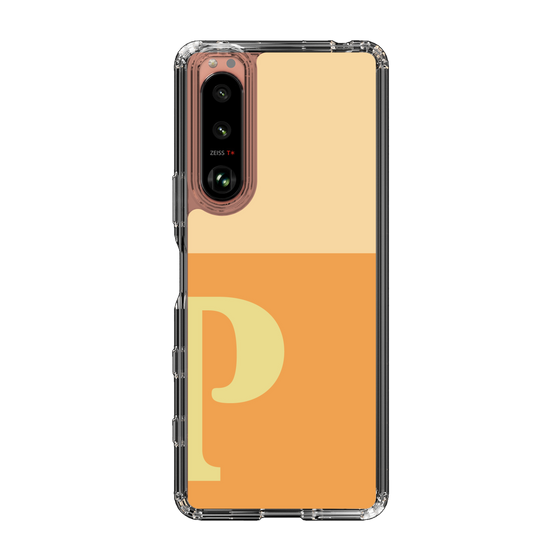 Slim Protection Case［ Original - initial two tone - P orange ］