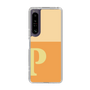 Slim Protection Case［ Original - initial two tone - P orange ］
