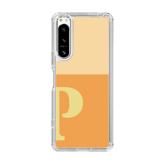 Slim Protection Case［ Original - initial two tone - P orange ］
