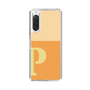 Slim Protection Case［ Original - initial two tone - P orange ］