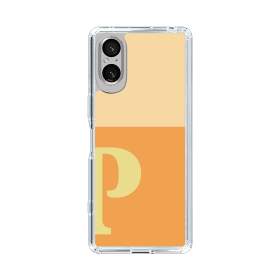 Slim Protection Case［ Original - initial two tone - P orange ］