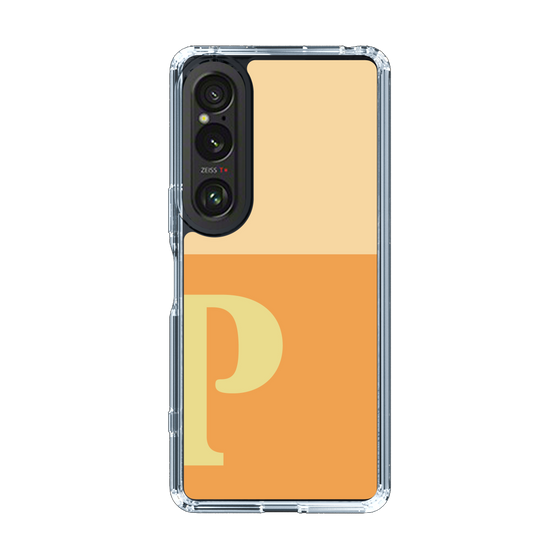 Slim Protection Case［ Original - initial two tone - P orange ］