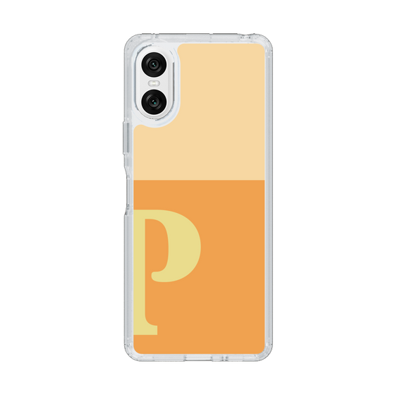 Slim Protection Case［ Original - initial two tone - P orange ］