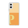 Slim Protection Case［ Original - initial two tone - P orange ］