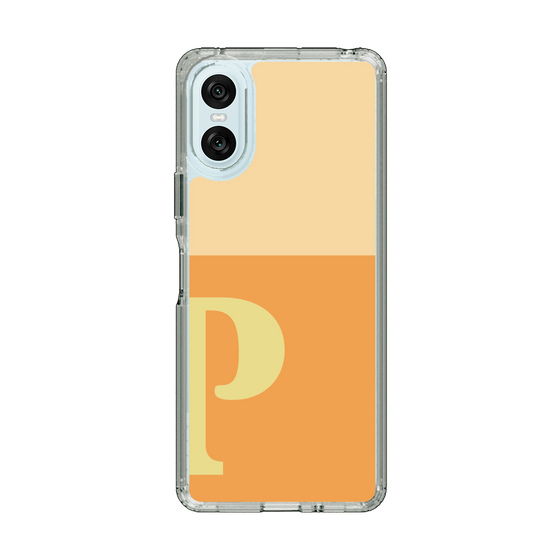 Slim Protection Case［ Original - initial two tone - P orange ］