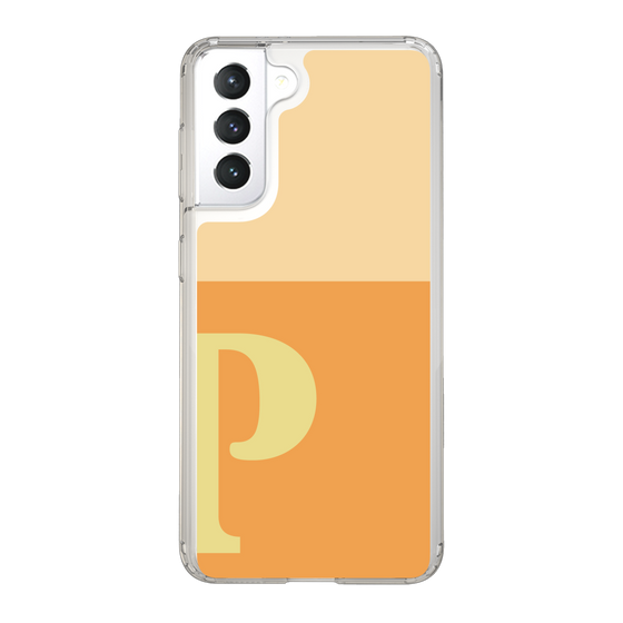 Slim Protection Case［ Original - initial two tone - P orange ］