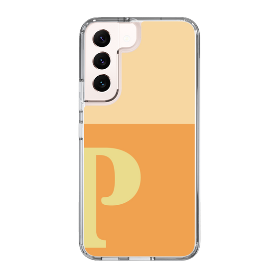 Slim Protection Case［ Original - initial two tone - P orange ］