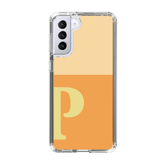 Slim Protection Case［ Original - initial two tone - P orange ］