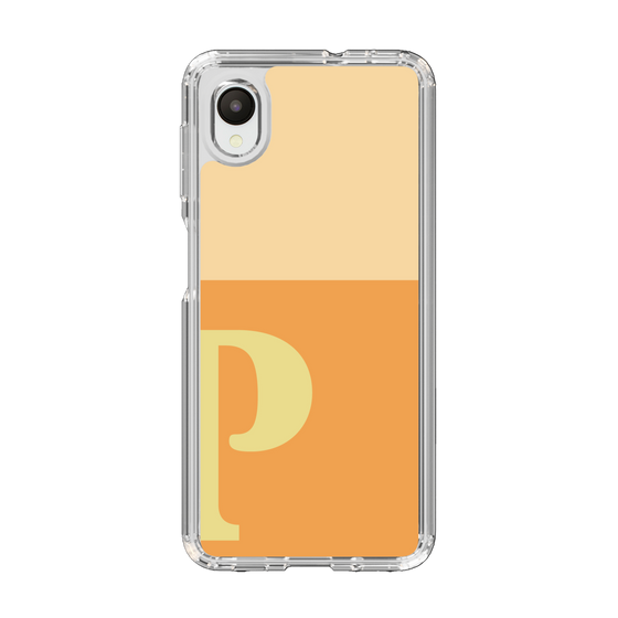 Slim Protection Case［ Original - initial two tone - P orange ］