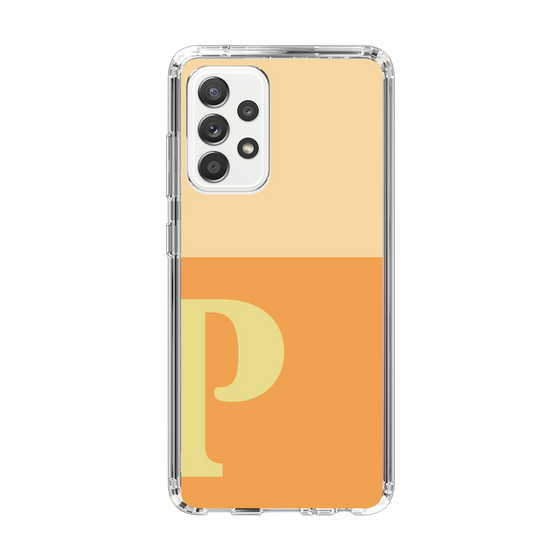 Slim Protection Case［ Original - initial two tone - P orange ］