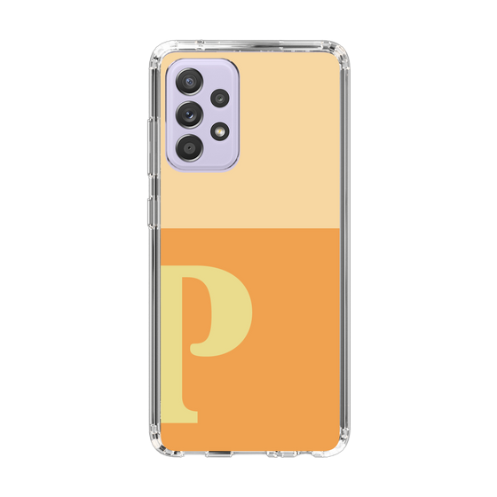 Slim Protection Case［ Original - initial two tone - P orange ］