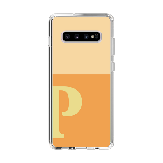 Slim Protection Case［ Original - initial two tone - P orange ］