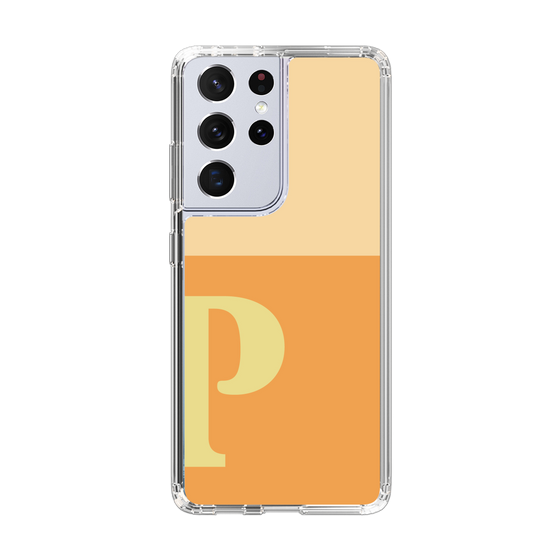 Slim Protection Case［ Original - initial two tone - P orange ］
