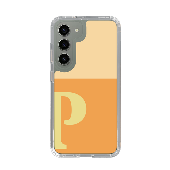 Slim Protection Case［ Original - initial two tone - P orange ］