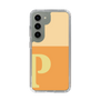Slim Protection Case［ Original - initial two tone - P orange ］