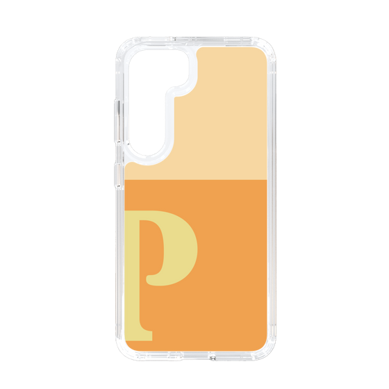 Slim Protection Case［ Original - initial two tone - P orange ］