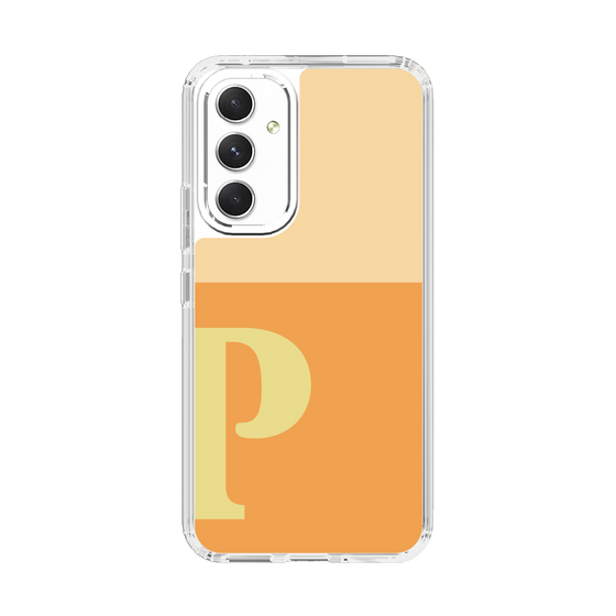 Slim Protection Case［ Original - initial two tone - P orange ］