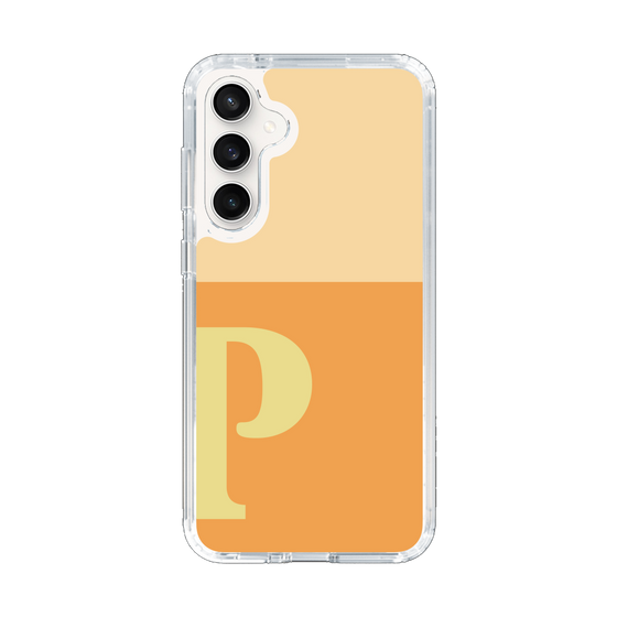Slim Protection Case［ Original - initial two tone - P orange ］