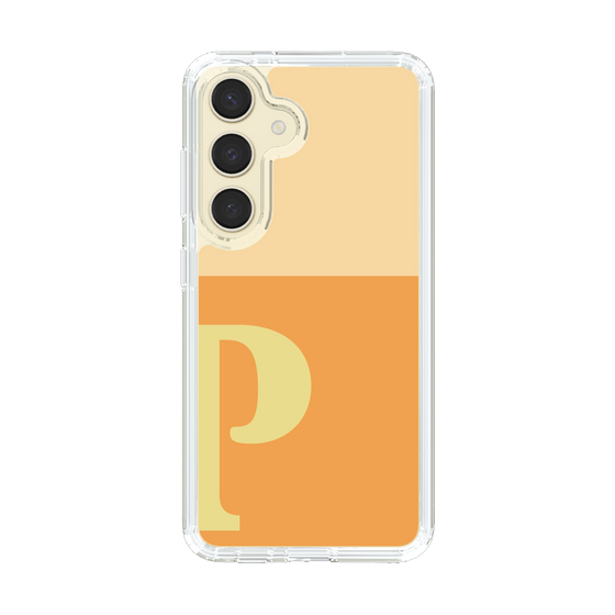 Slim Protection Case［ Original - initial two tone - P orange ］