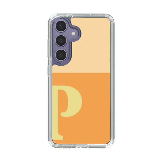 Slim Protection Case［ Original - initial two tone - P orange ］