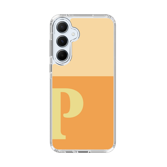 Slim Protection Case［ オリジナル - initial two tone - P orange ］