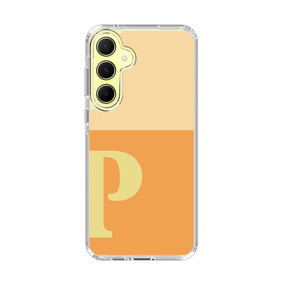 Slim Protection Case［ オリジナル - initial two tone - P orange ］