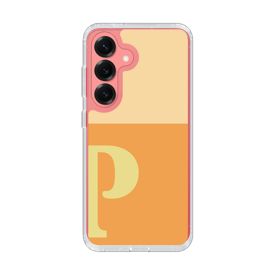 Slim Protection Case［ Original - initial two tone - P orange ］