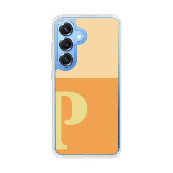 Slim Protection Case［ Original - initial two tone - P orange ］