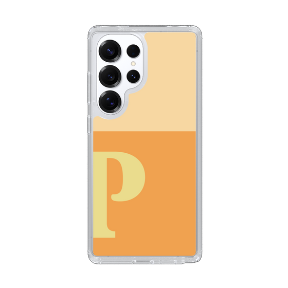 Slim Protection Case［ Original - initial two tone - P orange ］