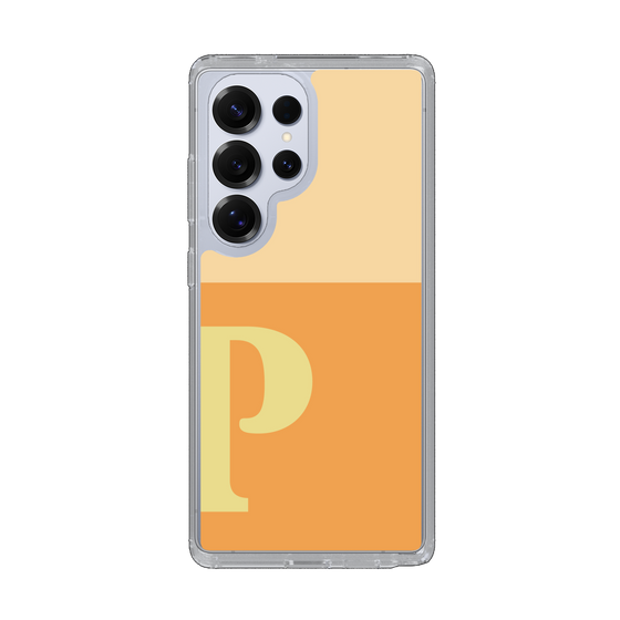 Slim Protection Case［ Original - initial two tone - P orange ］