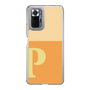 Slim Protection Case［ Original - initial two tone - P orange ］