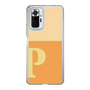 Slim Protection Case［ Original - initial two tone - P orange ］