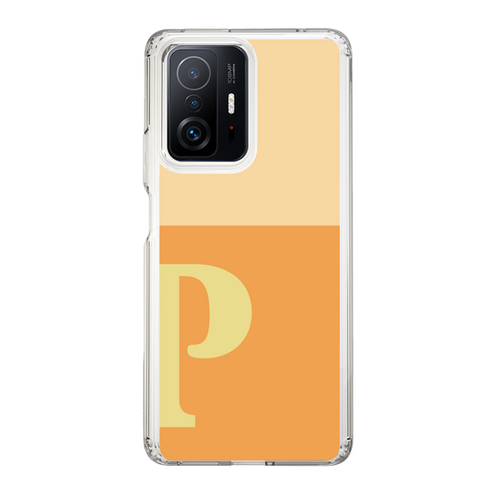 Slim Protection Case［ Original - initial two tone - P orange ］