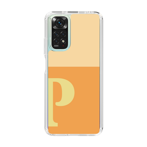 Slim Protection Case［ Original - initial two tone - P orange ］