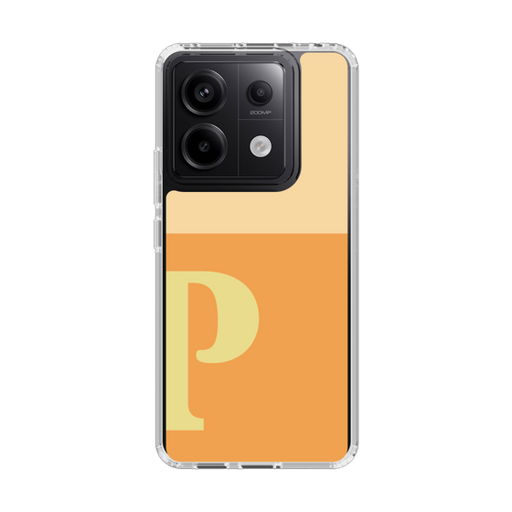 Slim Protection Case［ Original - initial two tone - P orange ］