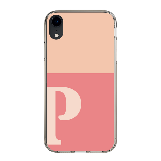 Slim Protection Case［ Original - initial two tone - P pink ］