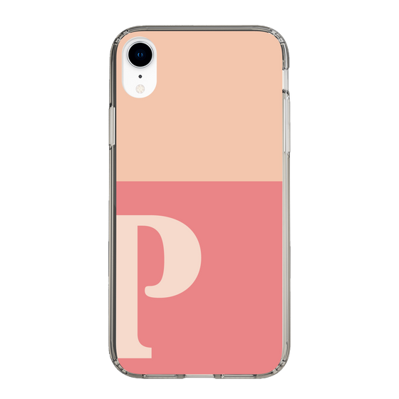 Slim Protection Case［ Original - initial two tone - P pink ］