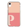 Slim Protection Case［ Original - initial two tone - P pink ］