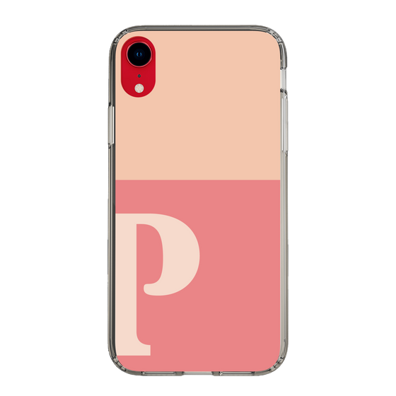 Slim Protection Case［ Original - initial two tone - P pink ］