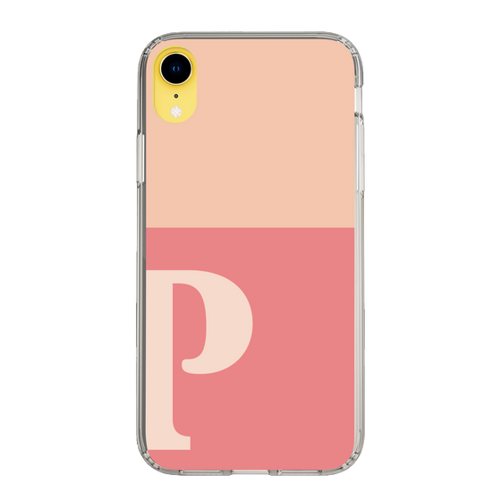 Slim Protection Case［ Original - initial two tone - P pink ］