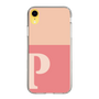 Slim Protection Case［ Original - initial two tone - P pink ］