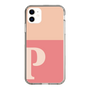 Slim Protection Case［ Original - initial two tone - P pink ］