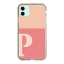 Slim Protection Case［ Original - initial two tone - P pink ］